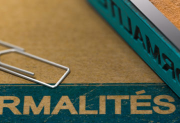Formalités juridiques
